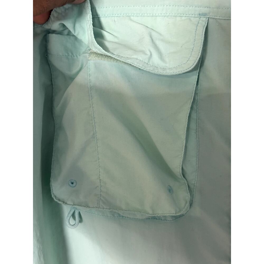 Bimini Bay Outfitters Short Sleeve Button Up Vented Fishing Shirt Size Medium - Picture 6 of 12